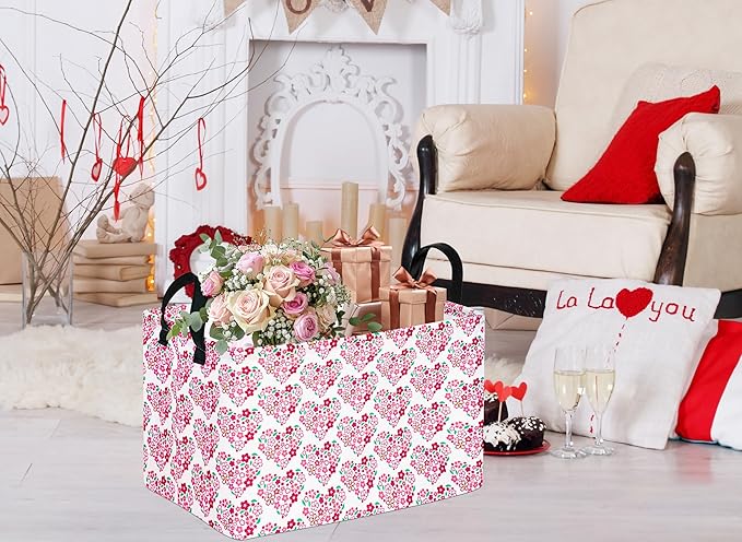 MAIZMZ Kids Hamper Storage Bins Organizer Toy Box Laundry Basket Large Canvas Collapsible Chest for Home/Dorm/Kitchen/Pet/Office/Closet/Shelf/Gift Baskets