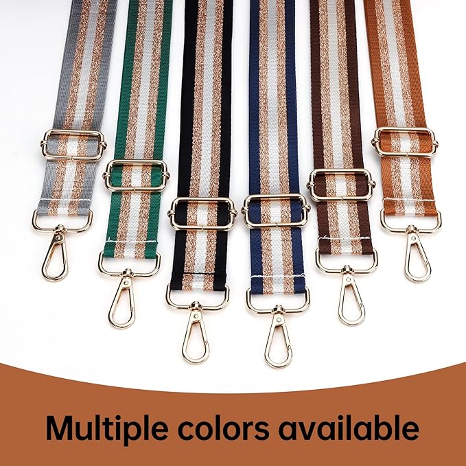 Purse Straps Replacement Crossbody Bag Strap for Purses Adjustable Wide Shoulder Straps for Women Handbags