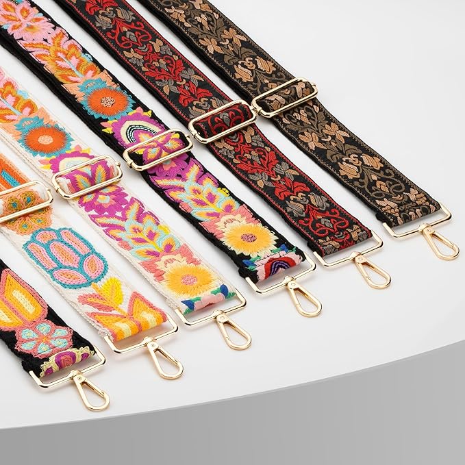 Purse Straps Replacement Crossbody Wide Bag Strap for Purses Adjustable Shoulder Straps for Women Bags