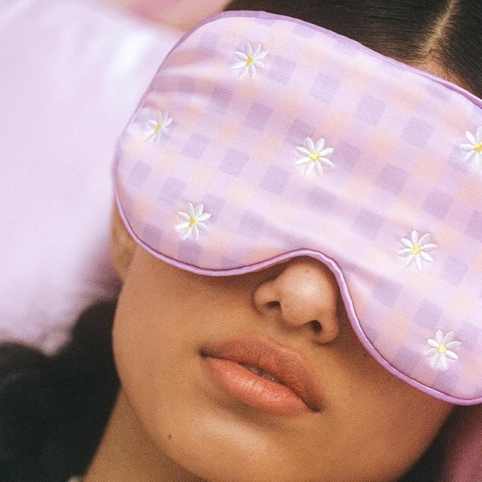 slip Pure Silk Contour Sleep Mask: Protect Your Delicate Lashes with Our Innovative, Lash-Friendly Design. Experience Uninterrupted Beauty Sleep with Slipsilk Comfort, 1 Contour Mask, Posie