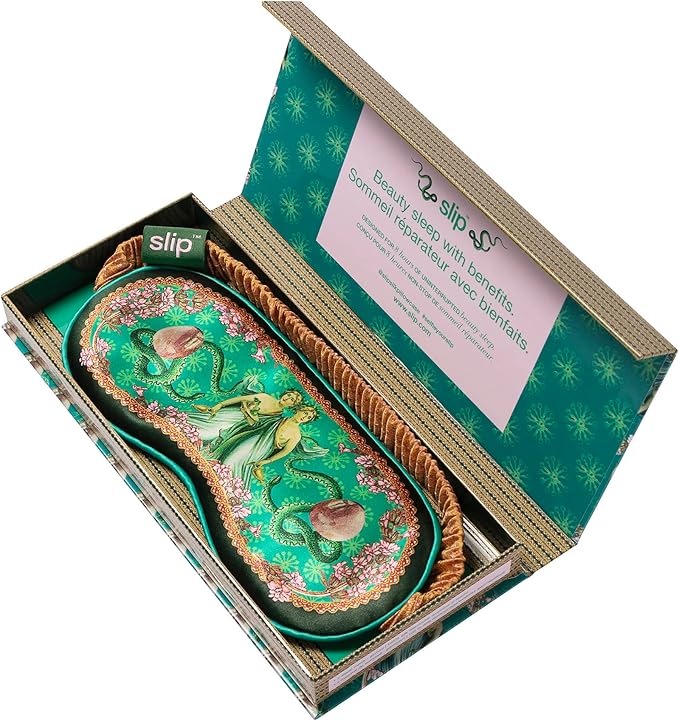 slip Pure Silk Sleep Mask - 100% Pure 22 Momme Mulberry Silk Eye Mask - Comfortable Sleeping Mask with Elastic Band, Zodiac Collection: Gemini