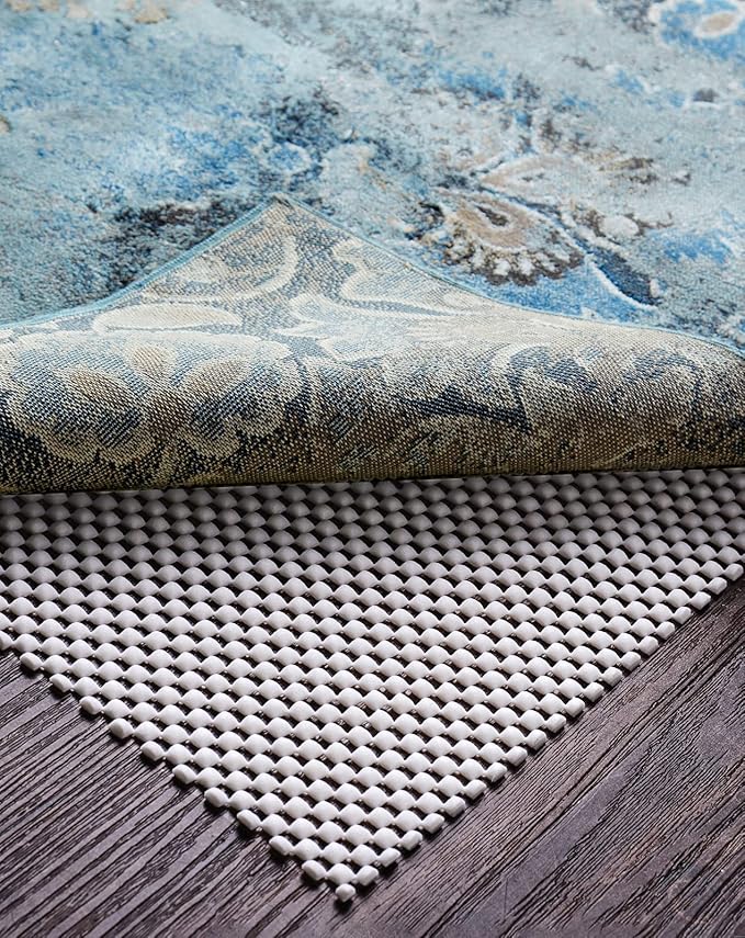 Veken 2.5x14 Ft Rug Pad Gripper for Hardwood Floors, Non Slip Rug Pads for Area Rugs, Thick Rug Grippers for Tile Floors, Under Carpet Anti Skid Mat, Keep Your Rugs Safe and in Place