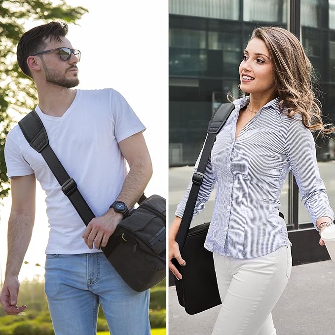 3D Air Cushion Ultra Comfortable Duffel Bag Strap，55" Universal Laptop Shoulder Strap, with Double Adjustable Buckles and Metal Hooksfor Briefcase Computer Messenger Bag (Reduced Stress)
