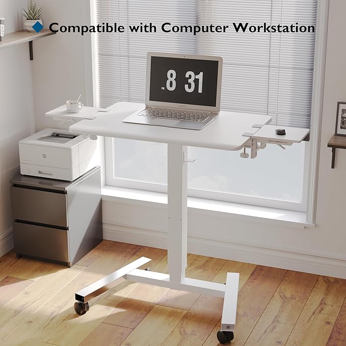 BONTEC Ergonomic Desk Extender Tray, 9.5"x9.1" Table Mount Arm Wrist Rest Shelf, 90° Foldable Elbow Support, Clamp on Computer Arm Rest for Desk, Office & Home Use, Durable & Easy to Install