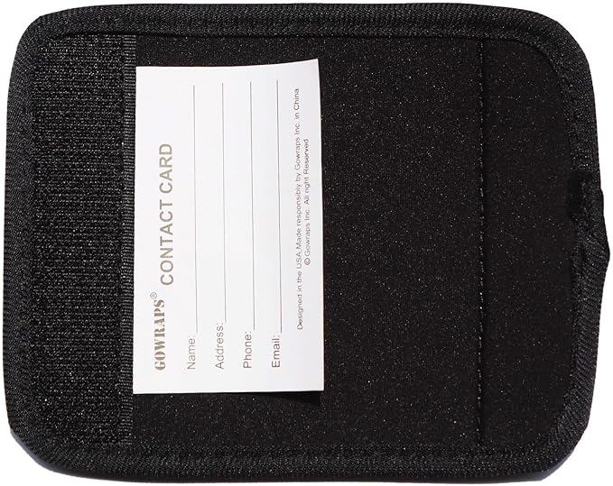 Gowraps Luggage Handle Wrap 12 Pack-Bulk Luggage Handle Wraps For Suitcases Neoprene Handle Wraps/Cover/Grips For Carry on/Bag/Car Travel Accessories For Luggage (Aqua 4.0)