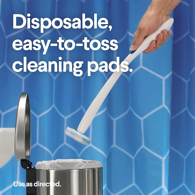 CLOROX ToiletWand Toilet Cleaner Refills, Toilet brush, Original, 20 Count (Pack of 4)