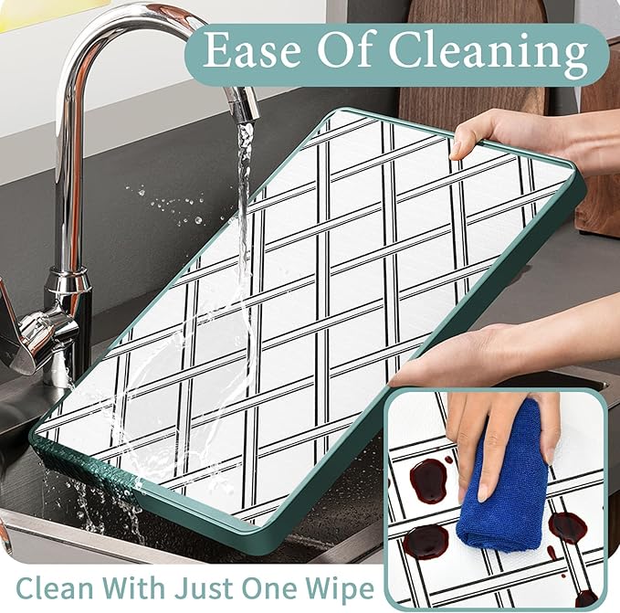 Drawer and Shelf Liner for Kitchen Cabinet: 17 in X 20 Ft Non Slip Waterproof Shelf Paper Non Adhesive Refrigerator Liners Black and White Squares Easy Liners for Bathroom