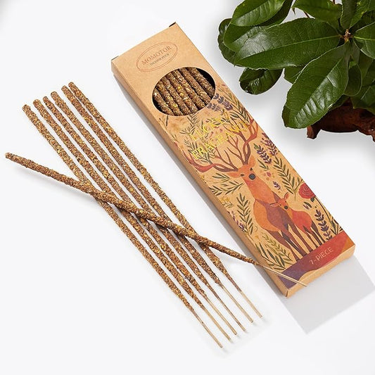 Osmanthus Incense Sticks – Natural Incense Sticks for Meditation, Spiritual Use and Stress Relief Gifts, Handmade for Air Purification