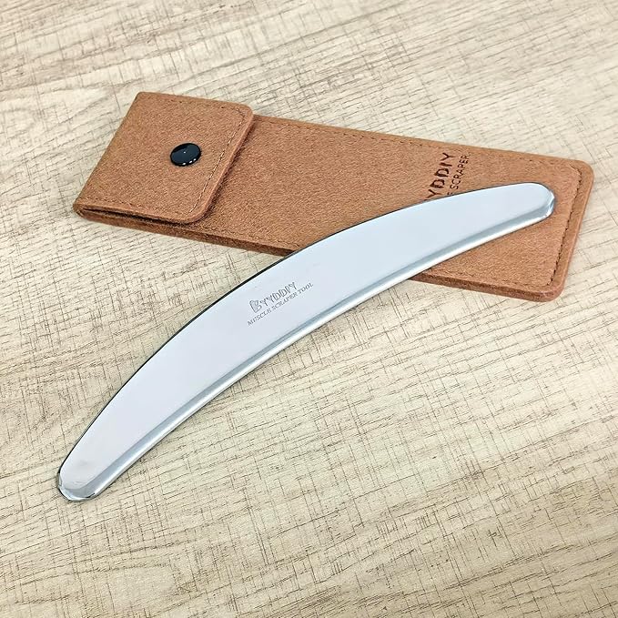 BYYDDIY Stainless Steel Gua Sha Tool, Muscle Scraper Tool,Soft Tissue Massage Scraper,Muscle Scraping Tool (C)