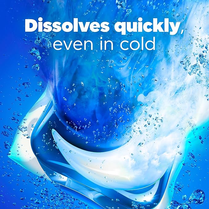 Tide PODS Laundry Detergent Soap with Downy 4-in-1 Stain Remover Freshness Softness Detergent pacs, April Fresh Scent, 32 Count