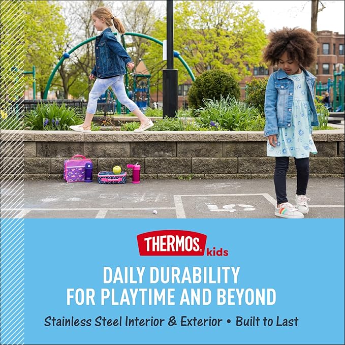 THERMOS FUNTAINER Water Bottle with Straw - 12 Ounce - Kids Stainless Steel Vacuum Insulated Water Bottle with Lid, Toy Story 5
