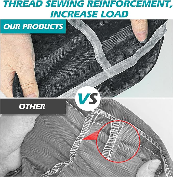 Isink Laundry Bag,2 Pack Travel Laundry Bags for Dirty Clothes,Large Laundry Bags for Camping & Traveling,Dirty Clothes Travel Bag,24" x 36" (Black+ Gray)
