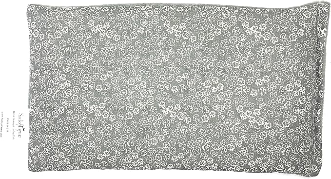 SacksyThyme Microwave Heating Pad for Cramps, Back, Neck, Shoulders, Leg Pain - Reusable Heat Pack, Hot Moist Microwavable Therapy Pack - Unscented Flaxseed Hot Compress Made in USA (Size: 12" x 7")