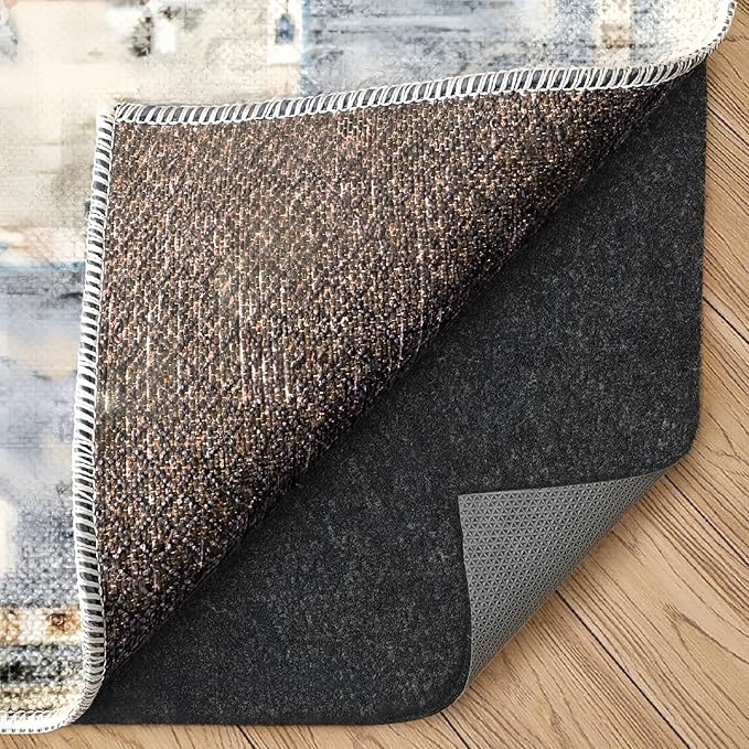 Comfypad - Felt Rug Pad, 2 x 10 Ft Rubber Non-Slip Rug Pad Gripper, Keep Rugs Secure and in Place, Extra Strong Under Carpet Mat Cushion - for All Floors