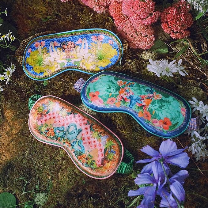 slip Pure Silk Sleep Mask - 100% Pure 22 Momme Mulberry Silk Eye Mask - Comfortable Sleeping Mask with Elastic Band + Filler and Internal Liner, Zodiac Collection: Taurus