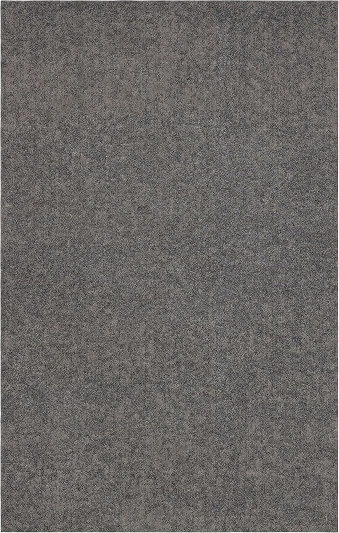 Mohawk Home 10’ x 14’ Non Slip Grip Rug Pad 1/8" Low Profile Felt Cushion + Rubber Gripper, Great For High Traffic Areas - Safe For All Floors