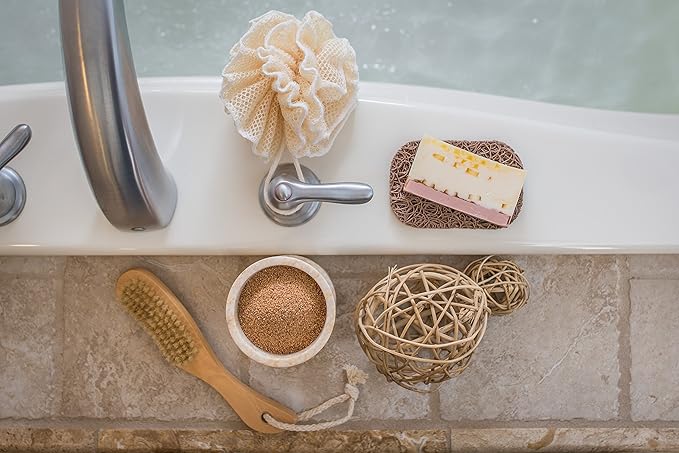 Aira Soap Saver - Soap Dish & Holder - BPA Free Shower & Bath Holder - Drains Water, Circulates Air, Extends Soap Life - Easy to Clean, Fits Sets - Seaside Fish
