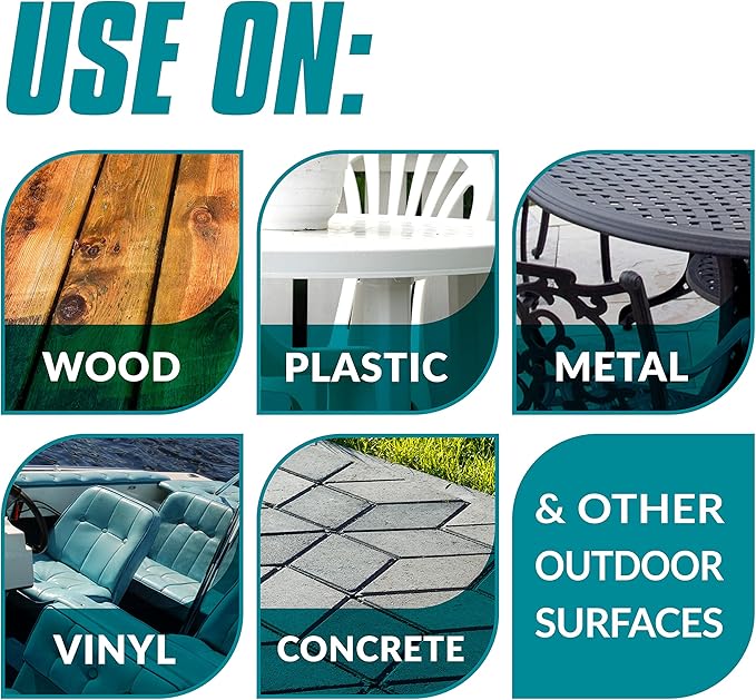 Simple Green Oxy Solve Total Outdoor Cleaner Concentrate, Pressure Washer & Manual Use, EPA Safer Choice Certified, Peroxide Cleaner for Wood, Concrete, Vinyl & More